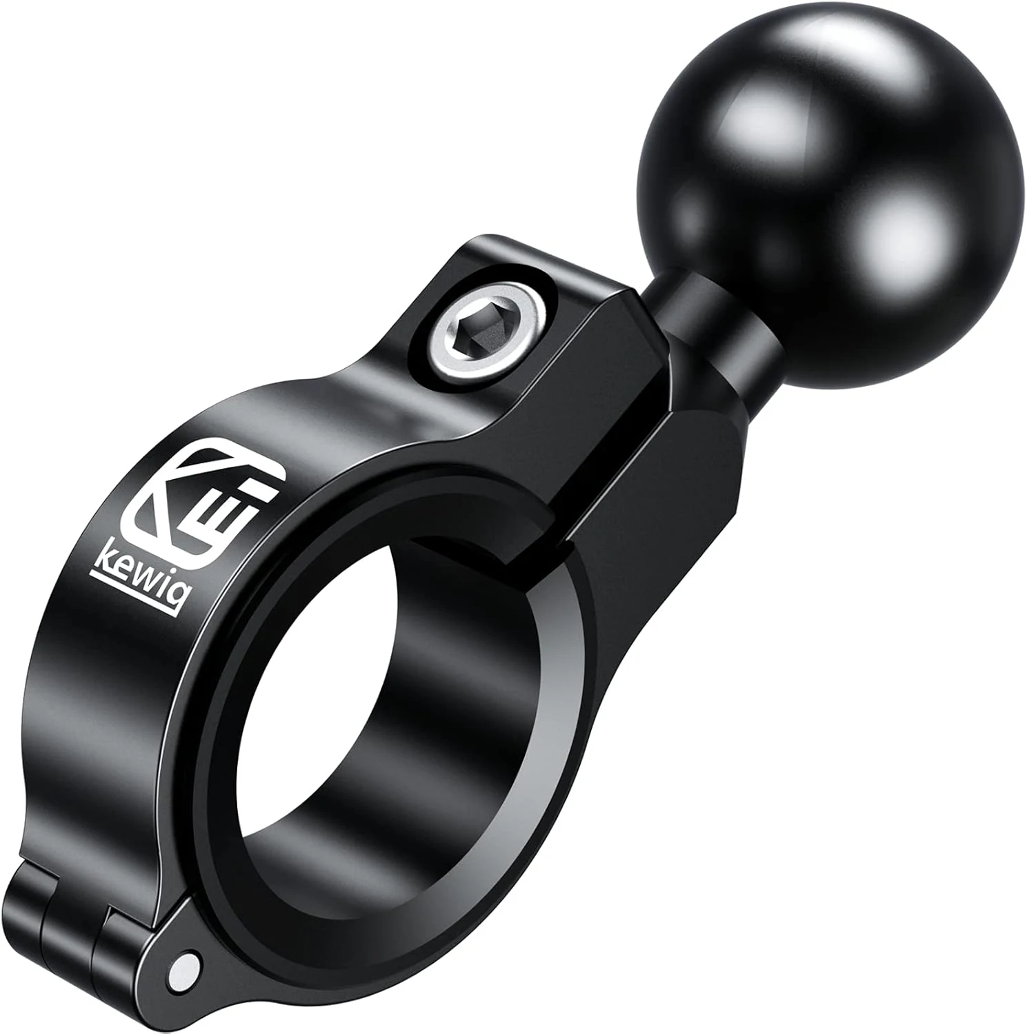 BRCOVAN Aluminum Alloy Handlebar Mount Base with 1'' TPU Ball