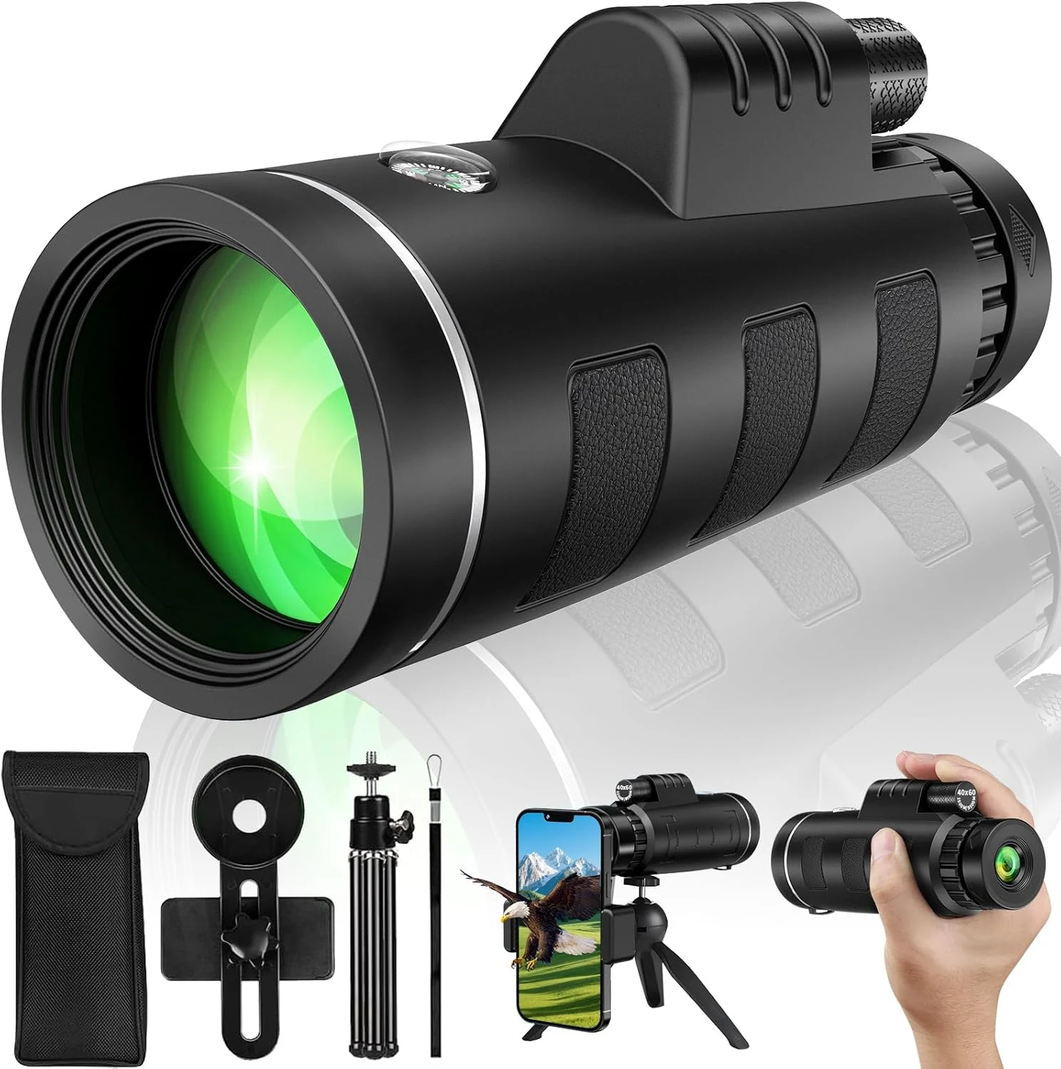 YEGASS 40x60 Monocular Telescope for Adults, Compact HD Monocular for Sports review