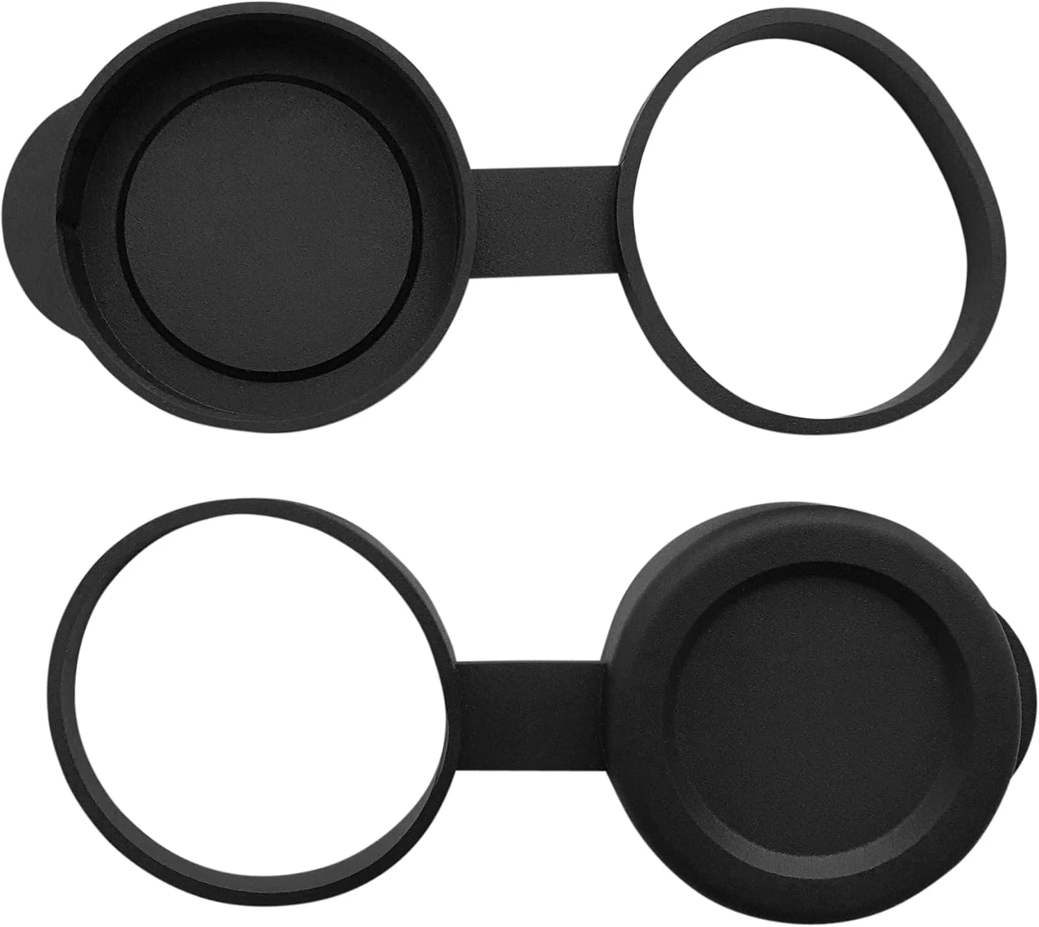 25mm Binocular/Monocular Objective Lens Caps Internal Diameter 36.6-38.1mm Rubber Cover Set Black, 37-38.2mm
