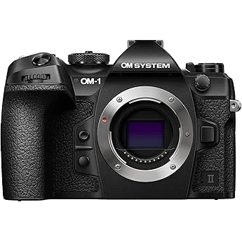 OM SYSTEM Olympus OM-D E-M1 Mark II Camera Body Only, (Black)