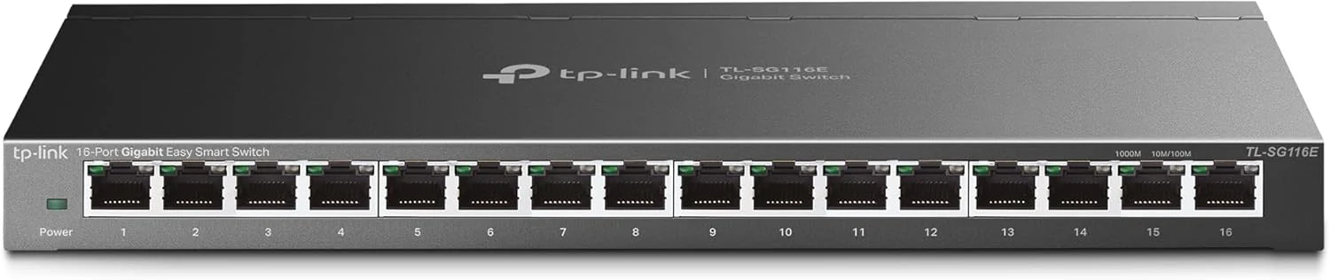 TP-Link 16 Port Gigabit Switch (TL-SG116E)