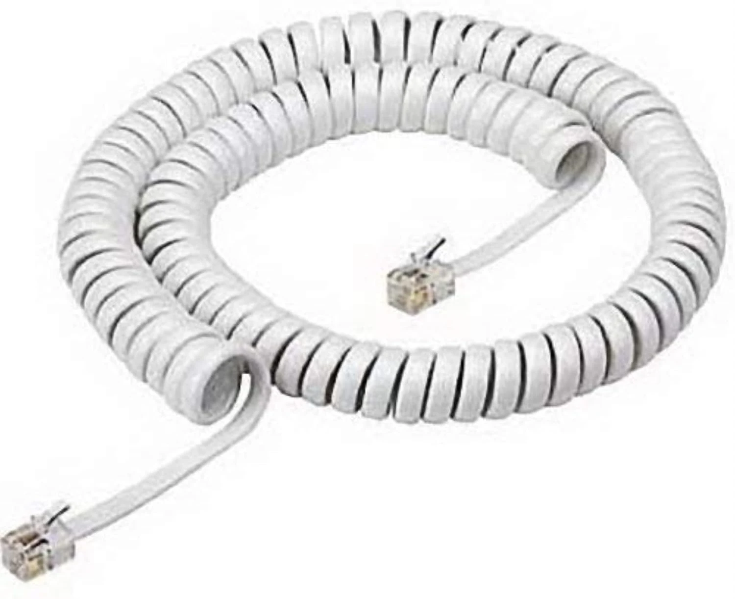 SOUTHWESTERN BELL S60067 White Handset Cord 12 Feet