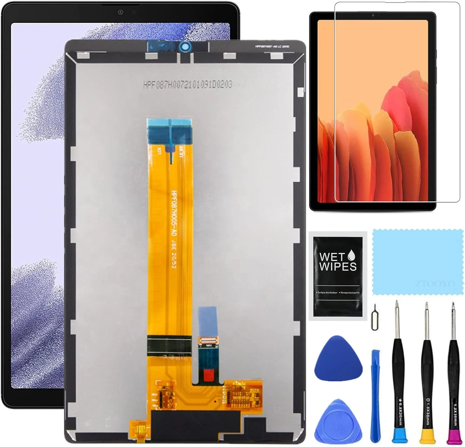 for Samsung Galaxy Tablet A7 Lite Screen Replacement kit for Samsung Tab A7 Lite 2021 (SM-T220/T227) LCD Digitizer Touch Assembly