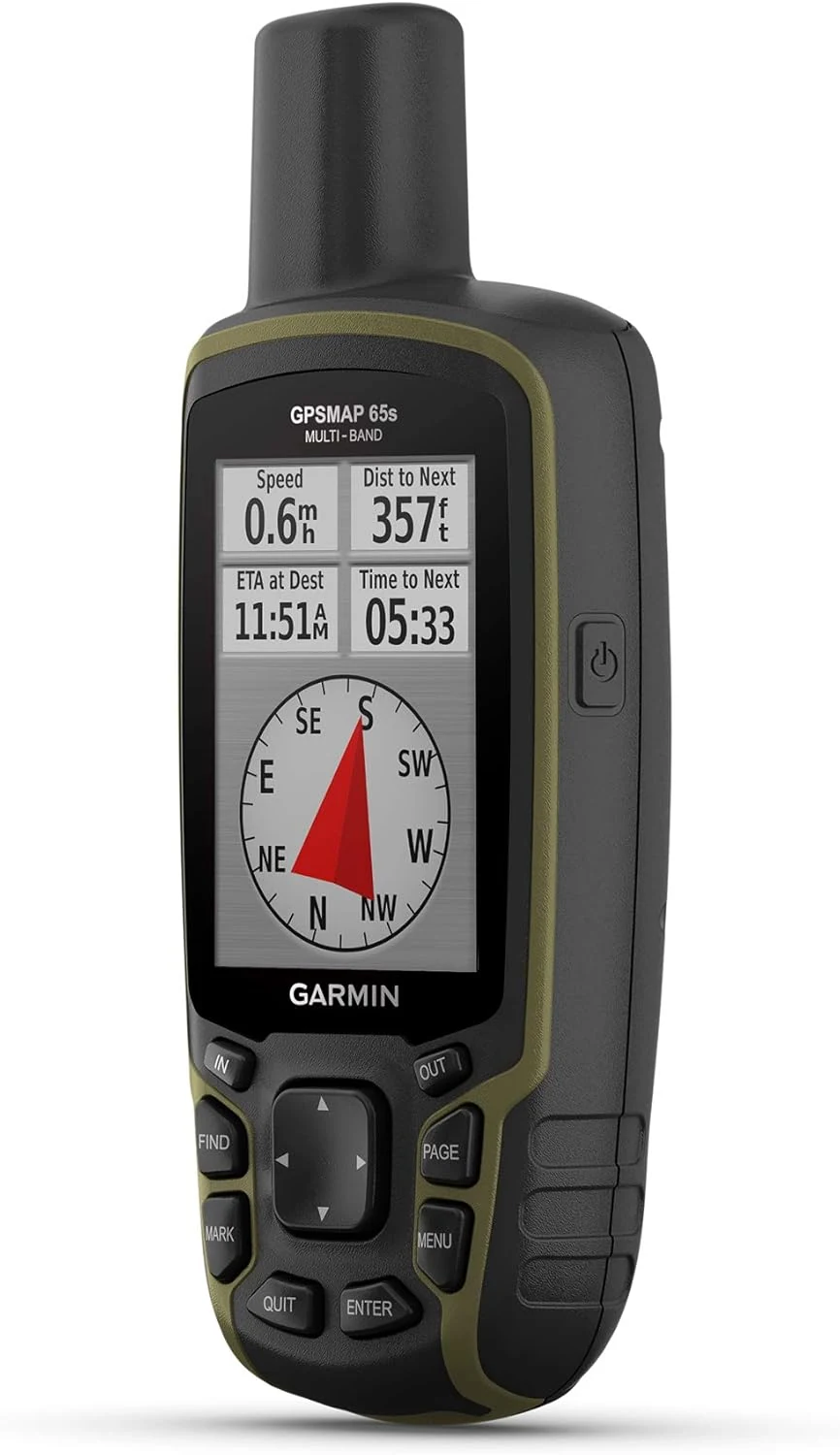 Garmin GPSMAP 65s, Button-Operated Handheld with Altimeter and Compass, Expanded review