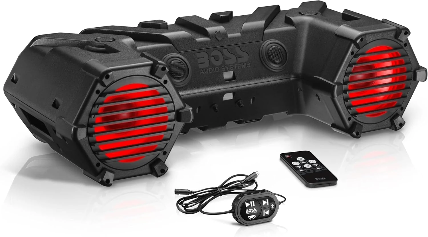 BOSS Audio Systems ATV95LRGB ATV UTV Weatherproof Sound System