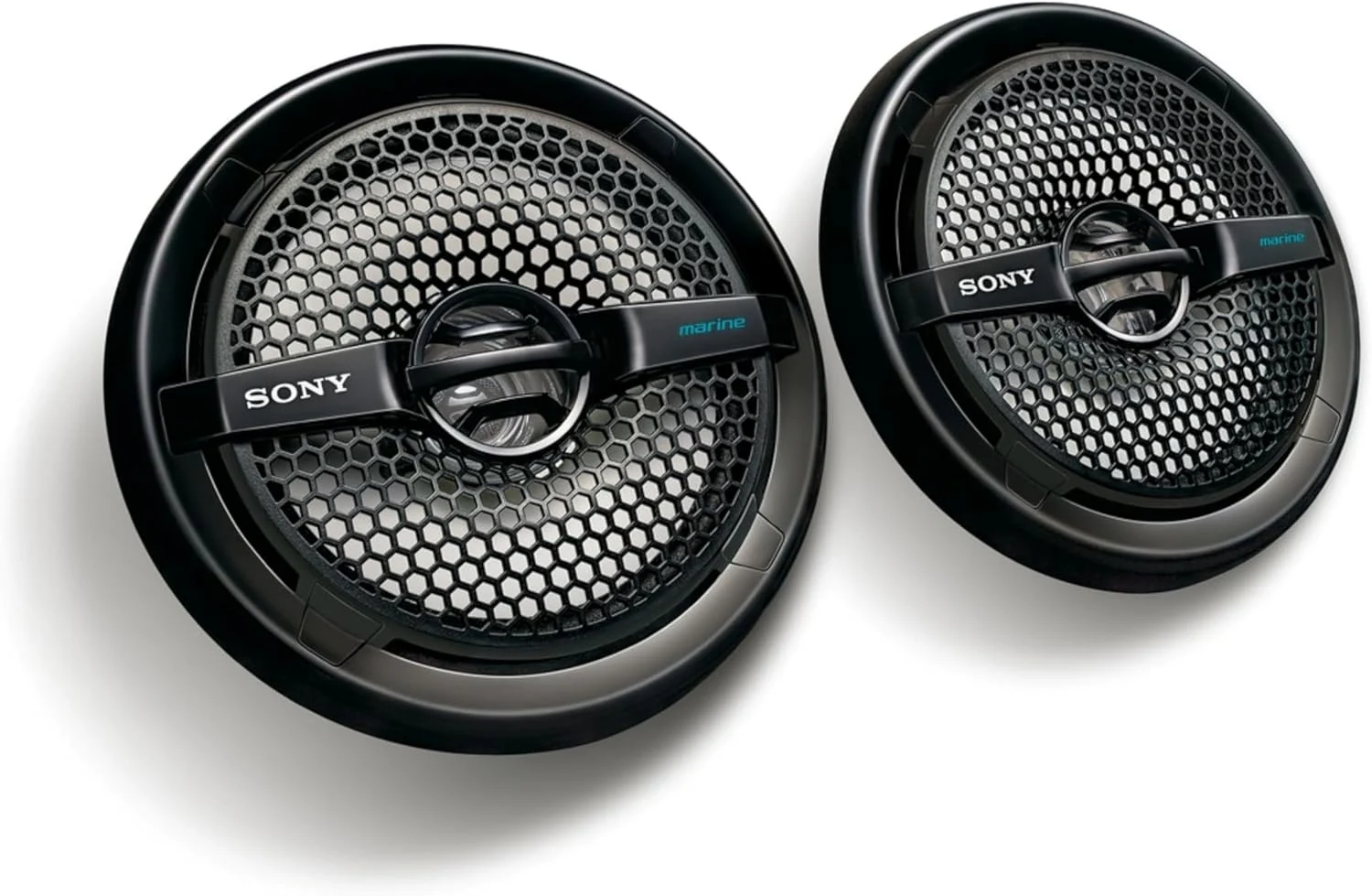 Sony XS-MP1611 Dual Cone Marine Speakers, Black