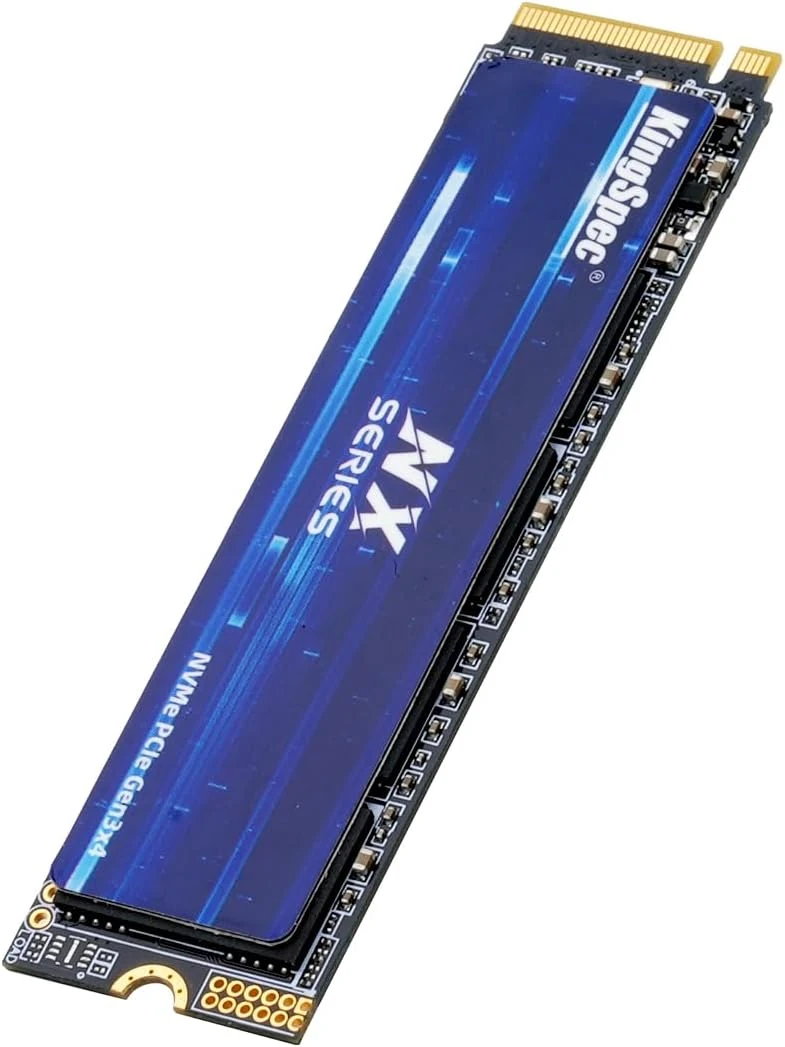 KingSpec NX Series 1TB Gen3x4 NVMe M.2 SSD, Up to 3500MB/s, 3D NAND Flash M2 2280 Internal Solid State Drive