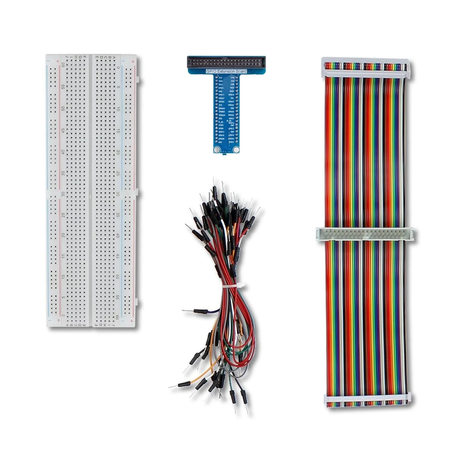 UCTRONICS GPIO Breakout Kit for Raspberry Pi Pico (T-type breakout + breadboard)