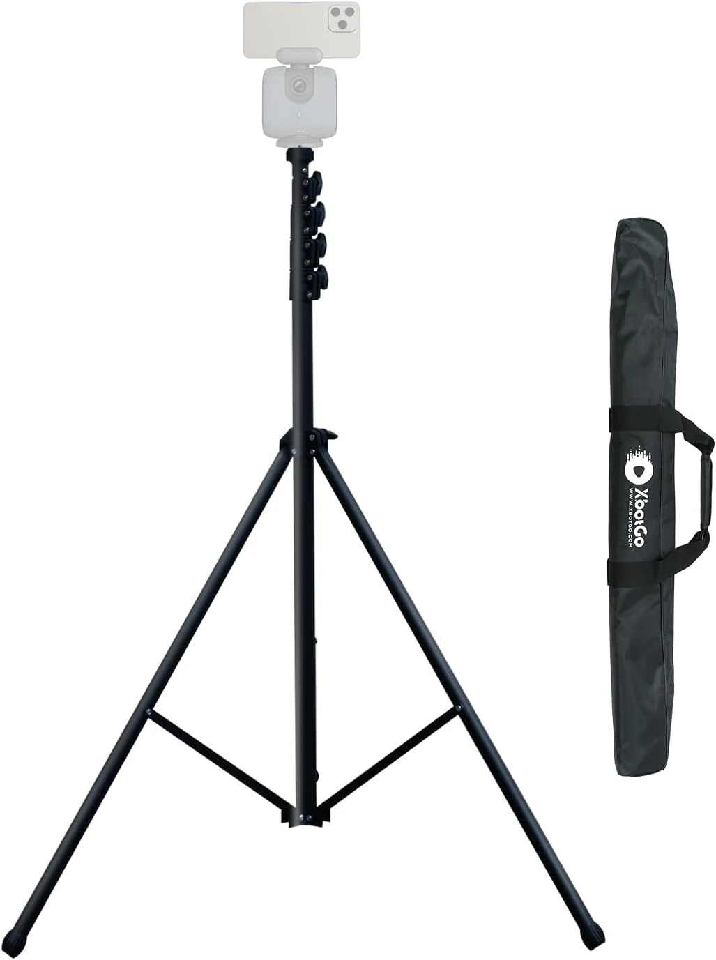 XbotGo Update T4 Tripod for Soccer/Basketball Games Recording: Up to 13 Feet