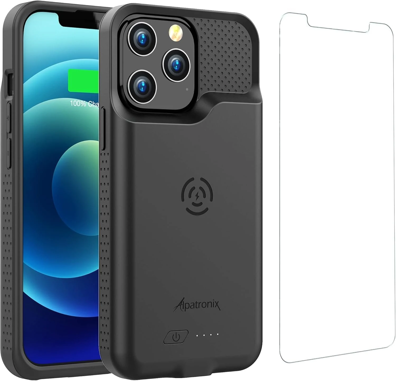 Alpatronix Battery Case for iPhone 13 and iPhone 13 Pro (6.1 inch) (BX13)