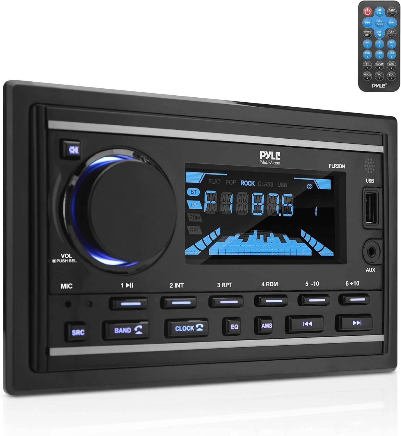 Pyle Boat Bluetooth Marine Stereo Receiver (PLR2DN)