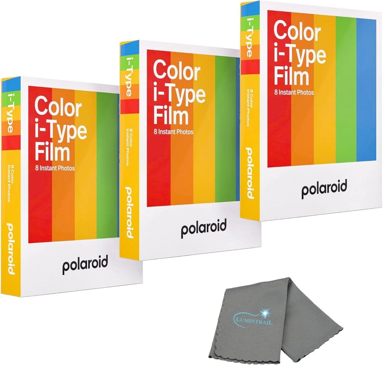 Polaroid Instant Color Film for i-Type Cameras 3 Pack, 24 Photos