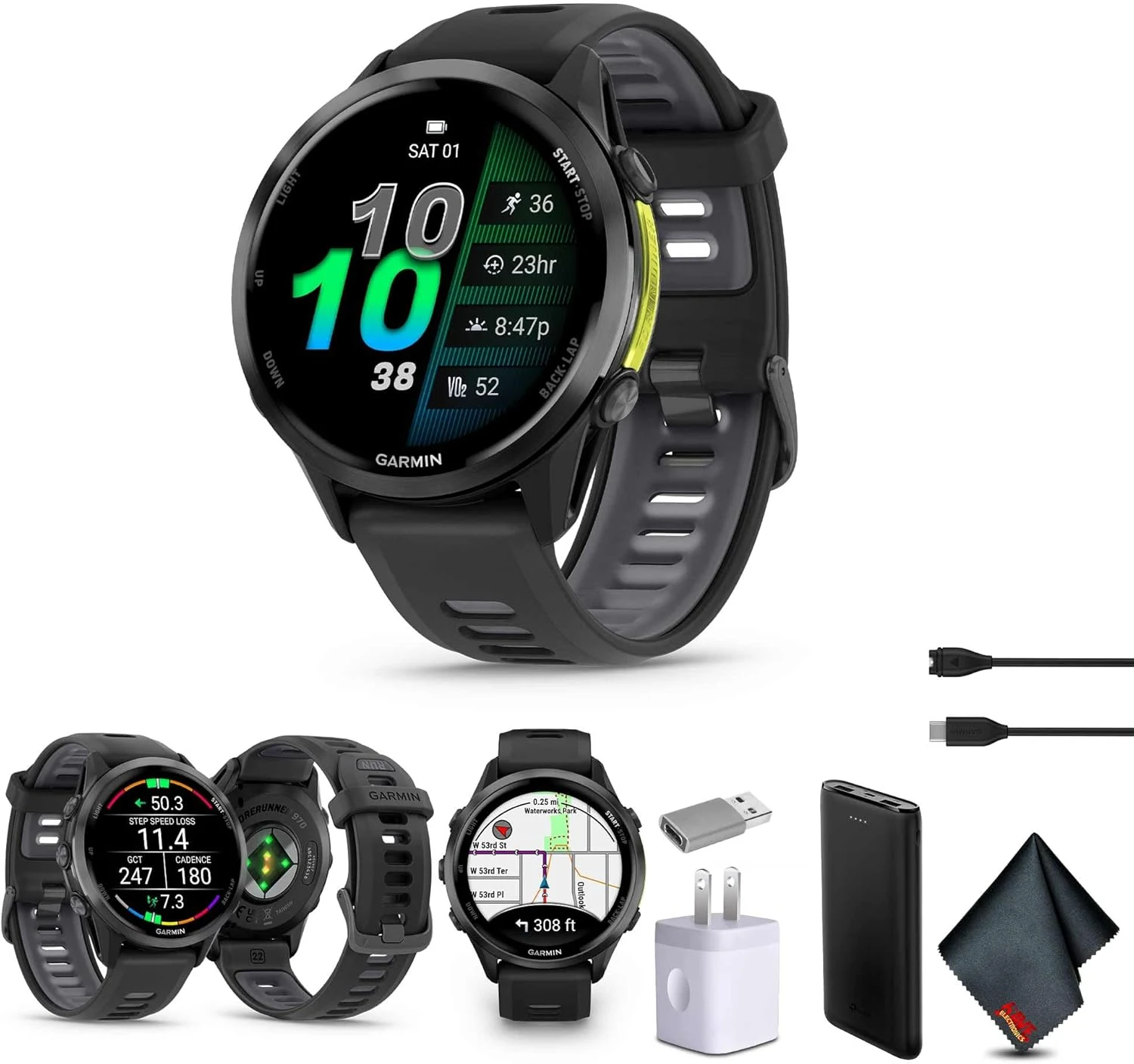 Garmin Forerunner 970 Running Smartwatch, GPS Fitness Smart Watch for review