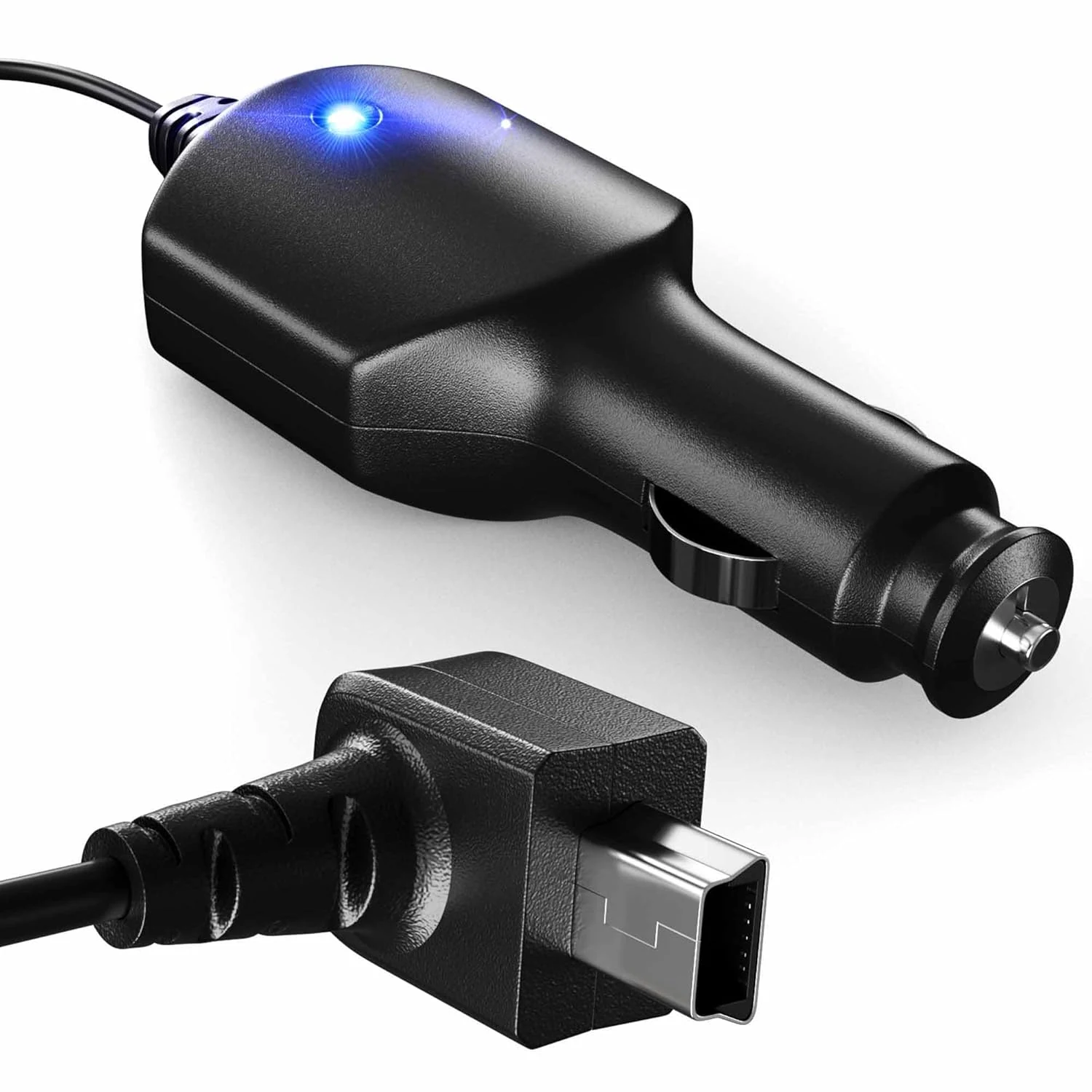 Crossery Car Charger Power Cord for Garmin Nuvi GPS