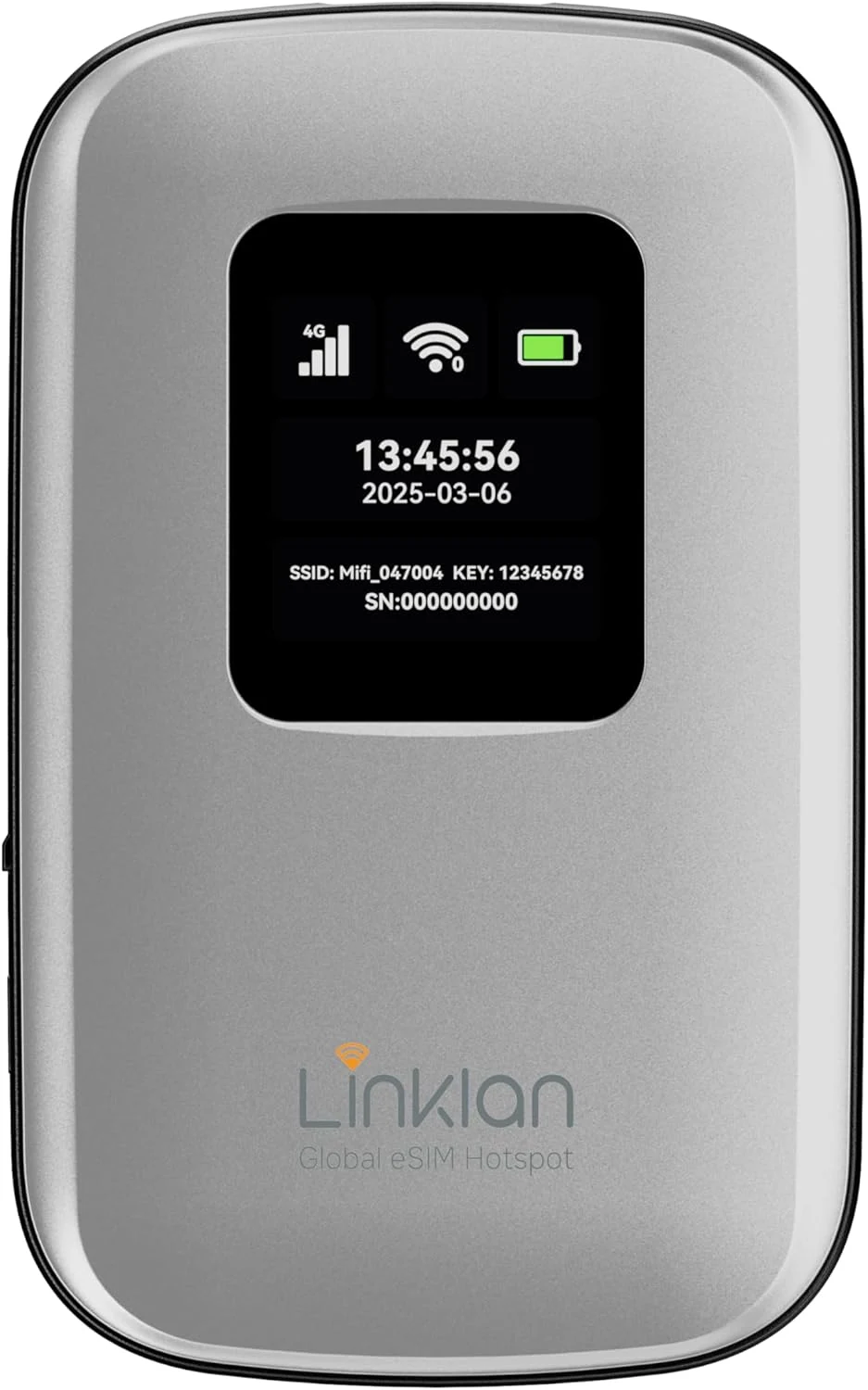 Portable Mobile Hotspot–eSIM Global WiFi Hotspot,No SIM Card/Contract Needed, 16Devices,180+ Countries, Compact Wireless Router for International Trips & Business【Free 5GB US Data for 15 Days】