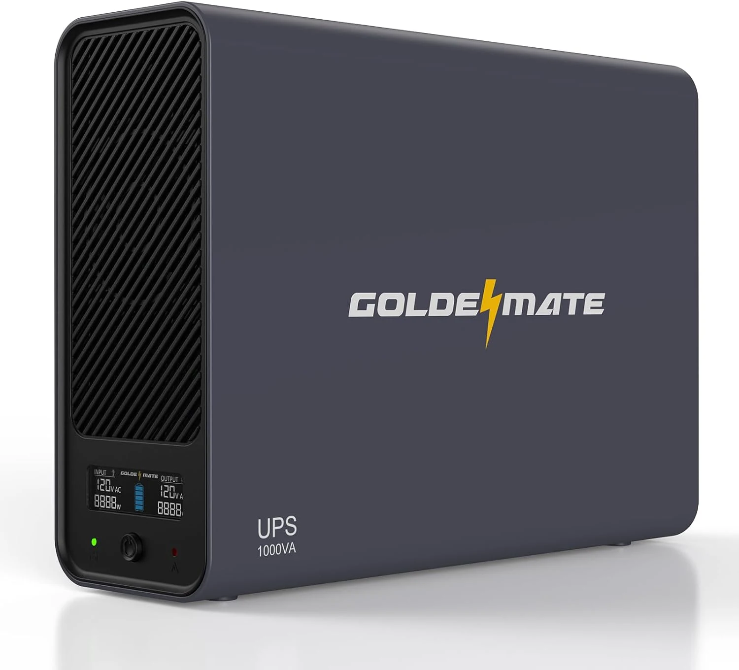 GOLDENMATE 1000VA/600W Lithium UPS Battery Backup and Surge Protector, Sinewave review