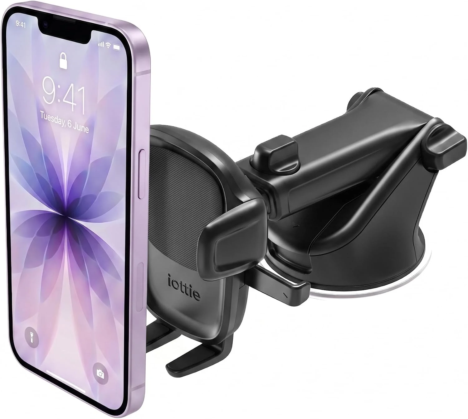 iOttie Easy One Touch Signature Dashboard & Windshield Universal Car Mount Phone Holder