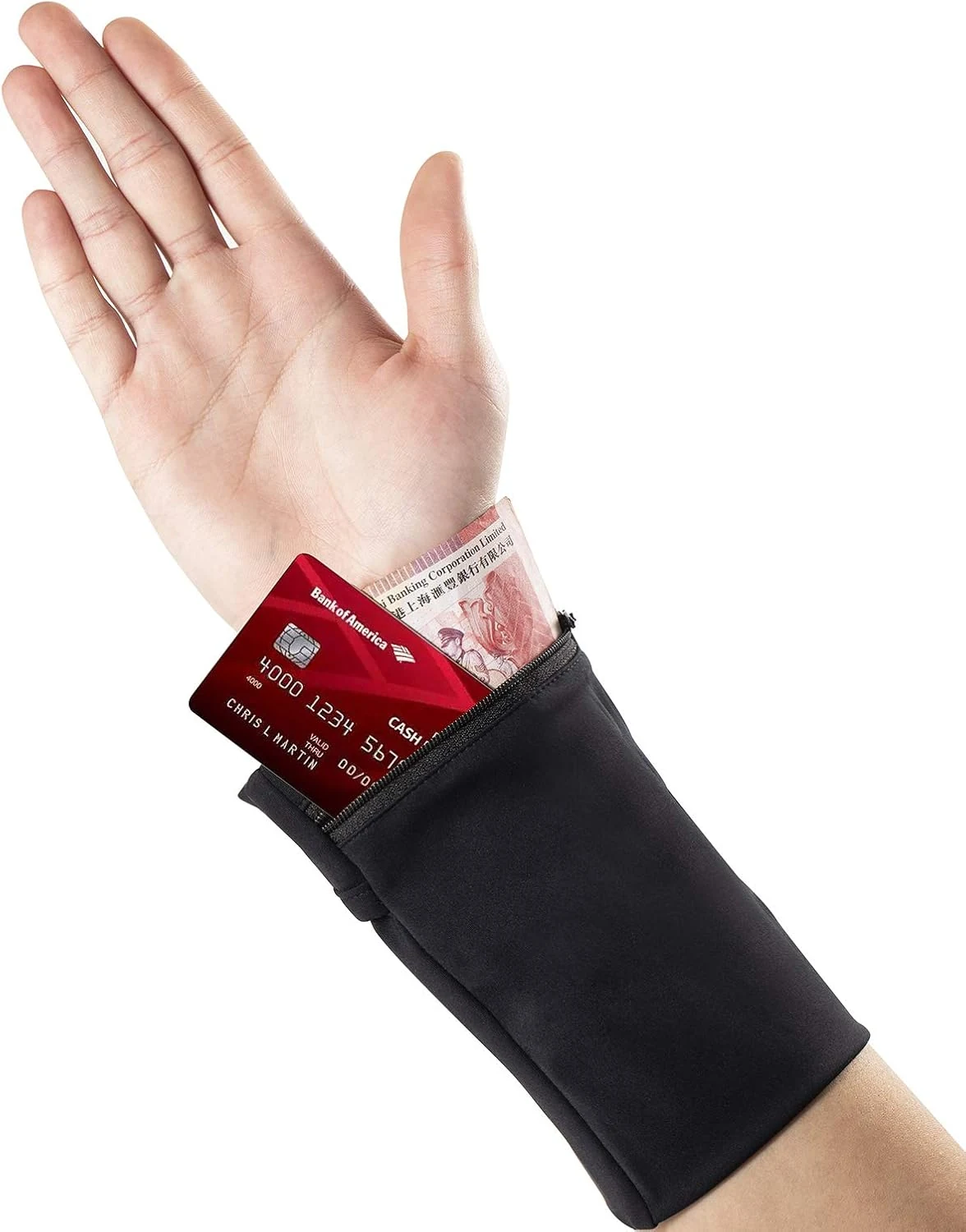 Easyports 2 Pocket Wrist Wallet Wrist Cell Phone Holder, Ankle review