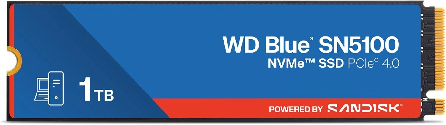 WD Blue SN5100 1TB NVMe SSD