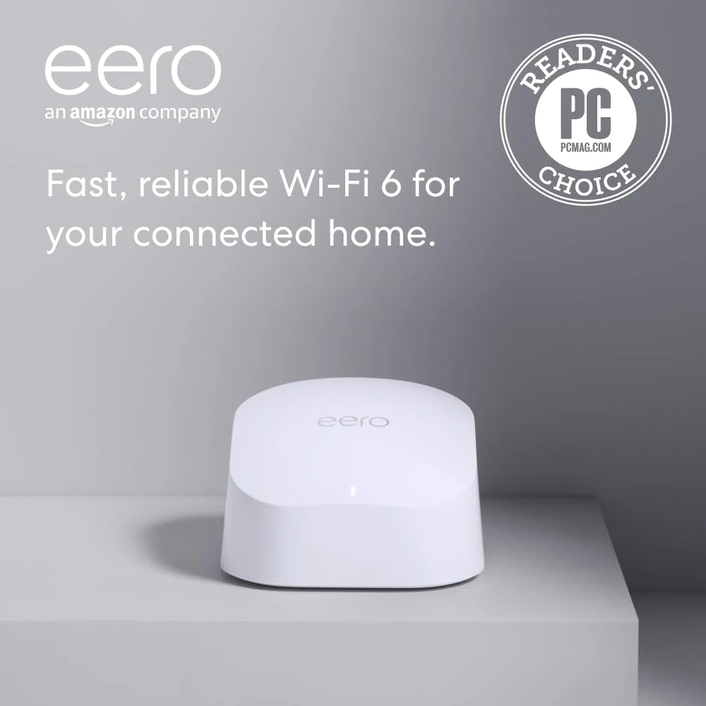 eero 6 mesh Wi-Fi router (Like-New, 1-pack)