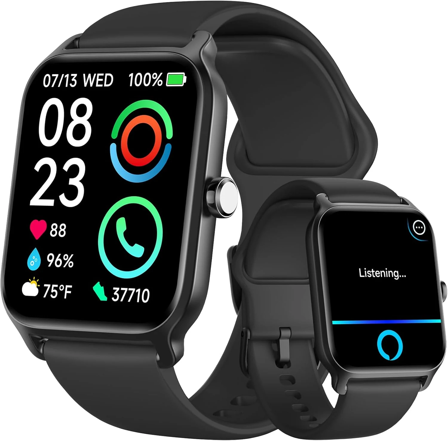 Fitpolo Smart Watches for Men Android & iPhone, Alexa Built-in