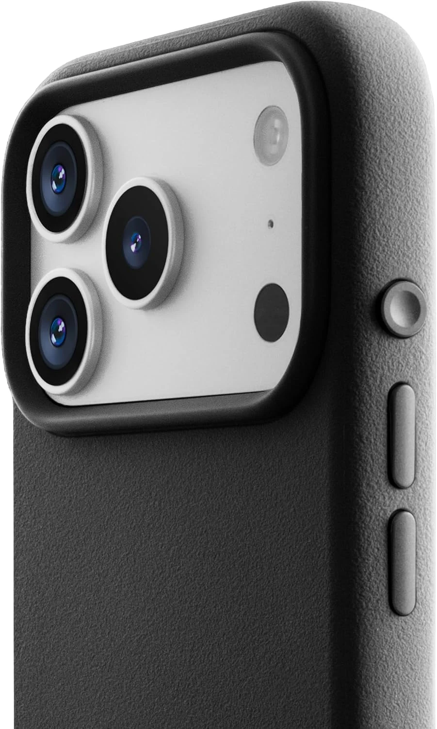 TineeOwl Case for iPhone 17 Pro Max – MagSafe Compatible, Aluminum Buttons, Camera Control & Rounded Action Button, Slim Textured TPU, Minimalist – DuneX Series