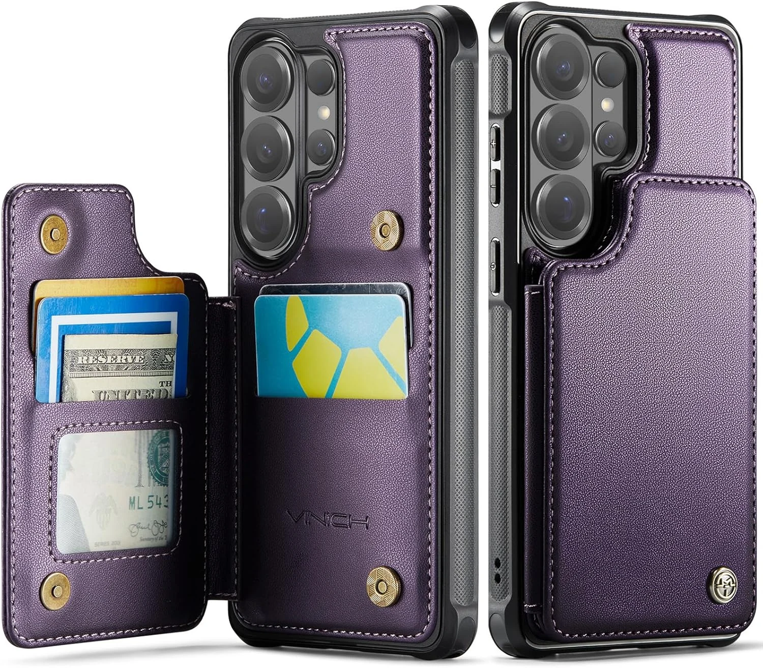 Vinich for Samsung Galaxy S26 Ultra Wallet Case with Card review