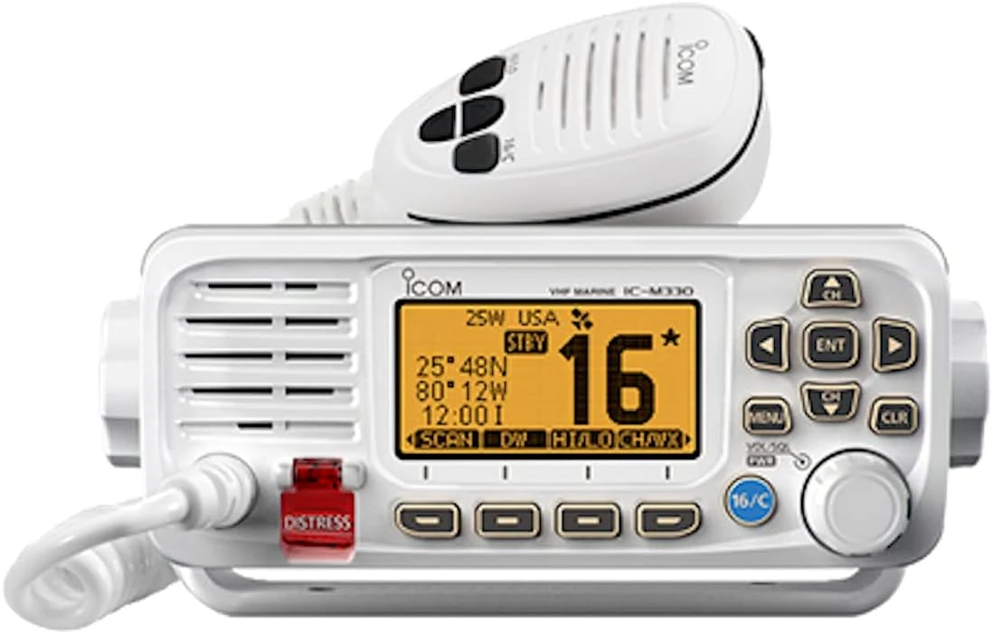 Icom IC-M330G Ultra Compact VHF Marine Transceiver with GPS