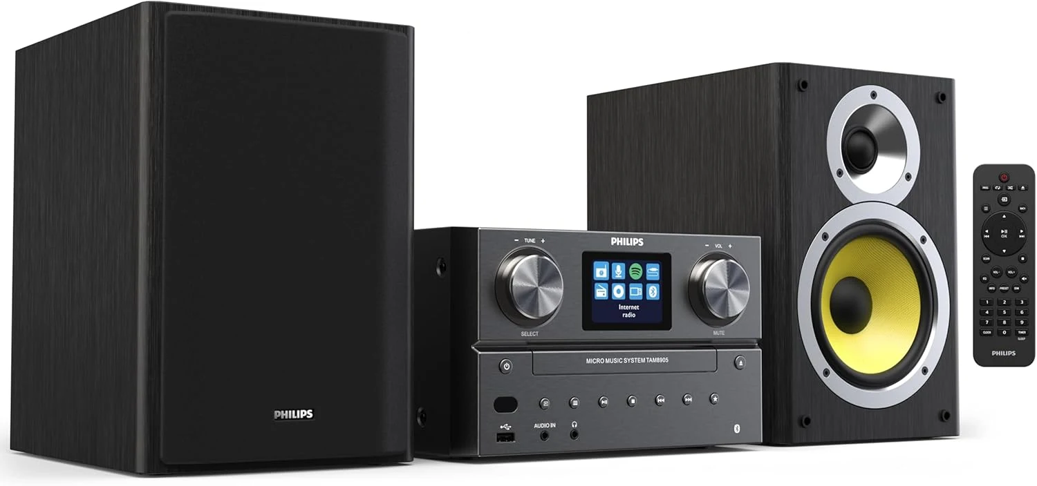 Philips Bluetooth & WiFi Stereo System for Home with CD review