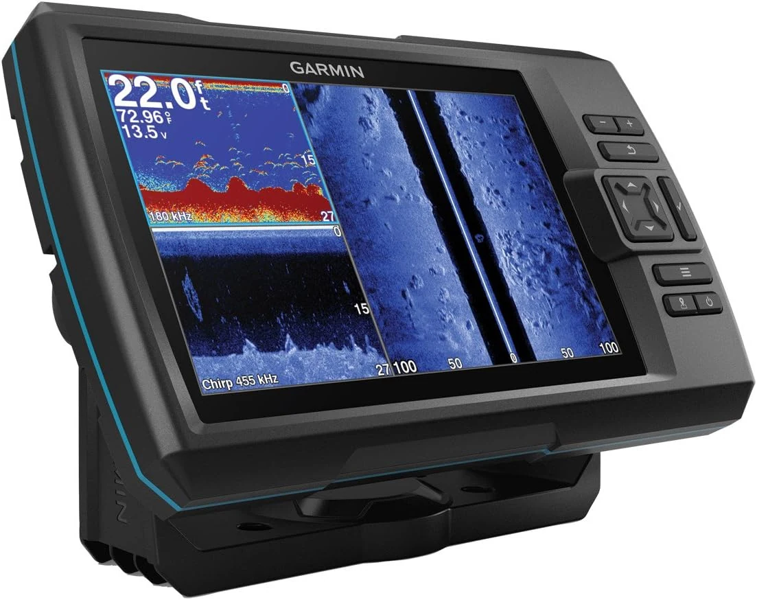 Garmin Striker 7SV with Transducer, 7" GPS Fishfinder with Chirp