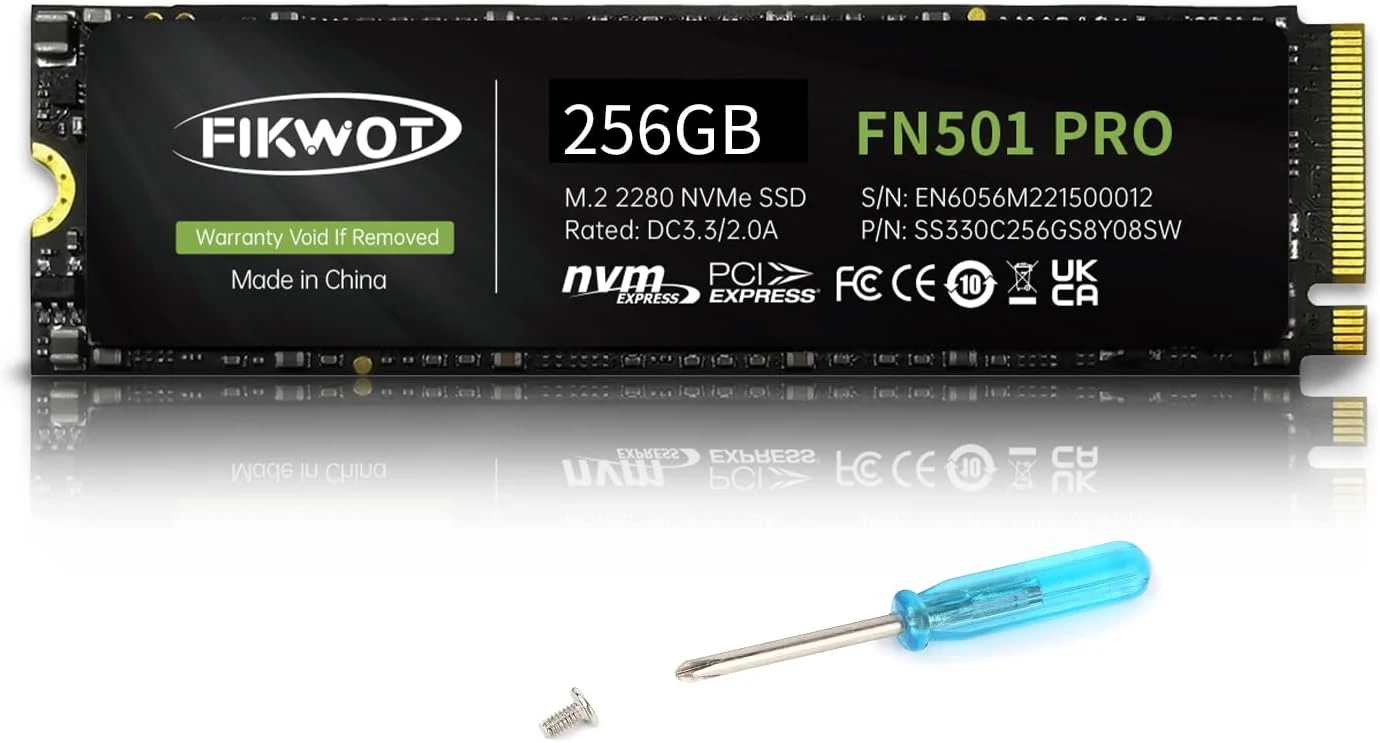 Fikwot FN501 Pro 256GB NVMe SSD