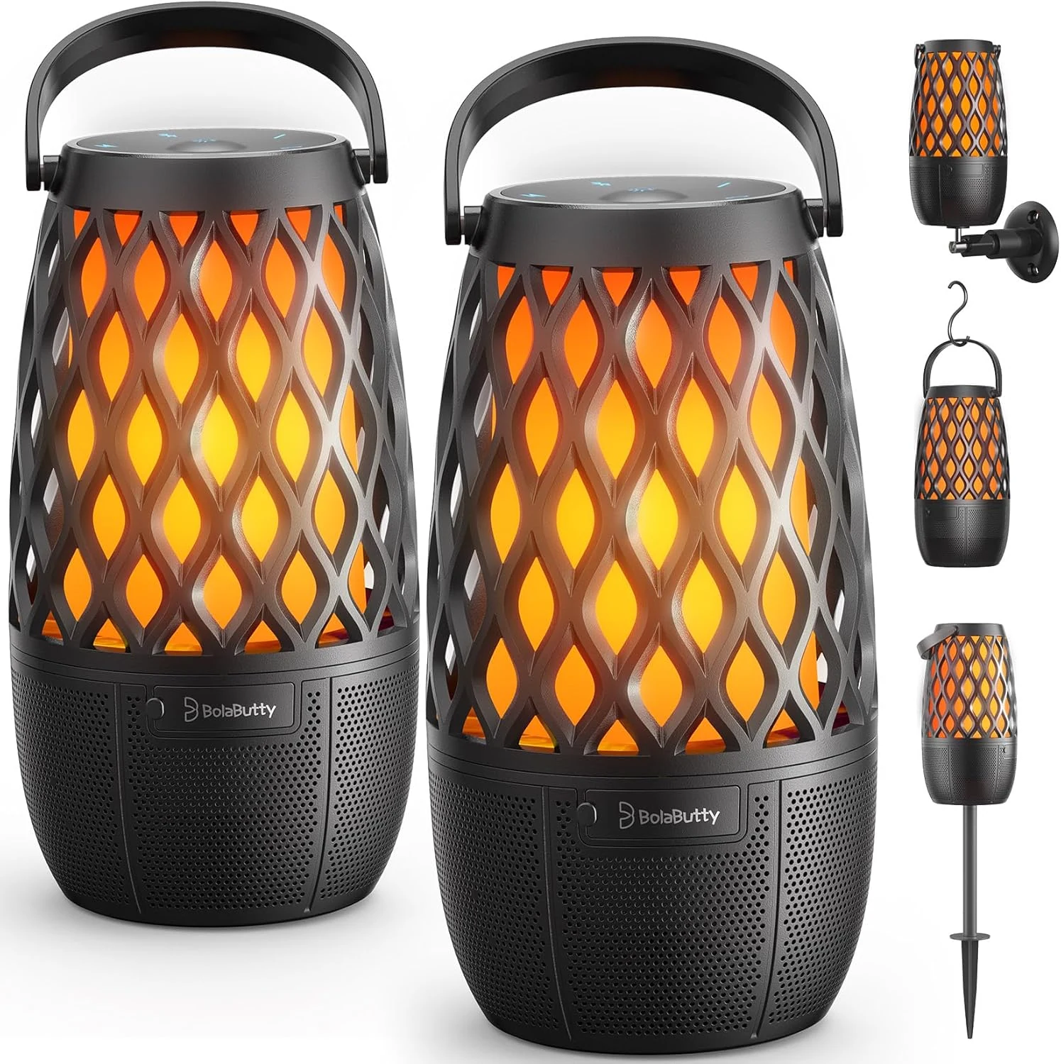 BolaButty outdoor speakers gifts for men bluetooth speaker with lights multi-sync