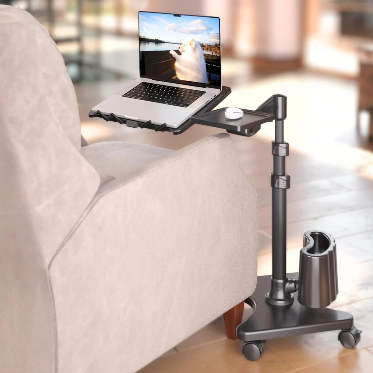 LEVO G2 Deluxe Adjustable Laptop Stand – Rolling Computer Desk review