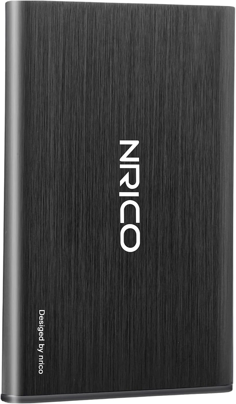 NRICO Ultra Slim 500GB Portable External Hard Drive USB3.0 HDD