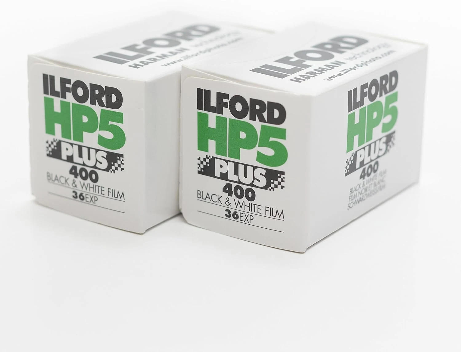 Ilford HP5 Plus Black and White Printing Film 35mm ISO 400 36 Poses 2-Pack