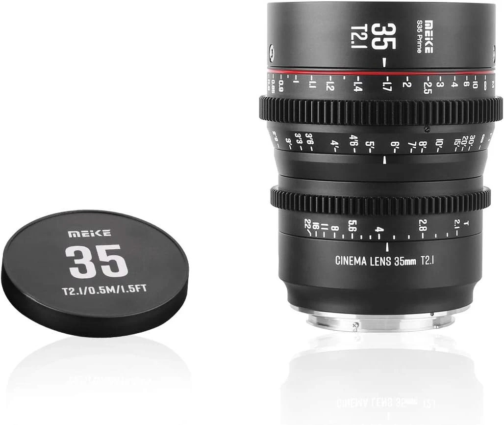 Meike 35mm T2.1 Super 35 Prime Manual Focus Cinema Lens (EF-mount)