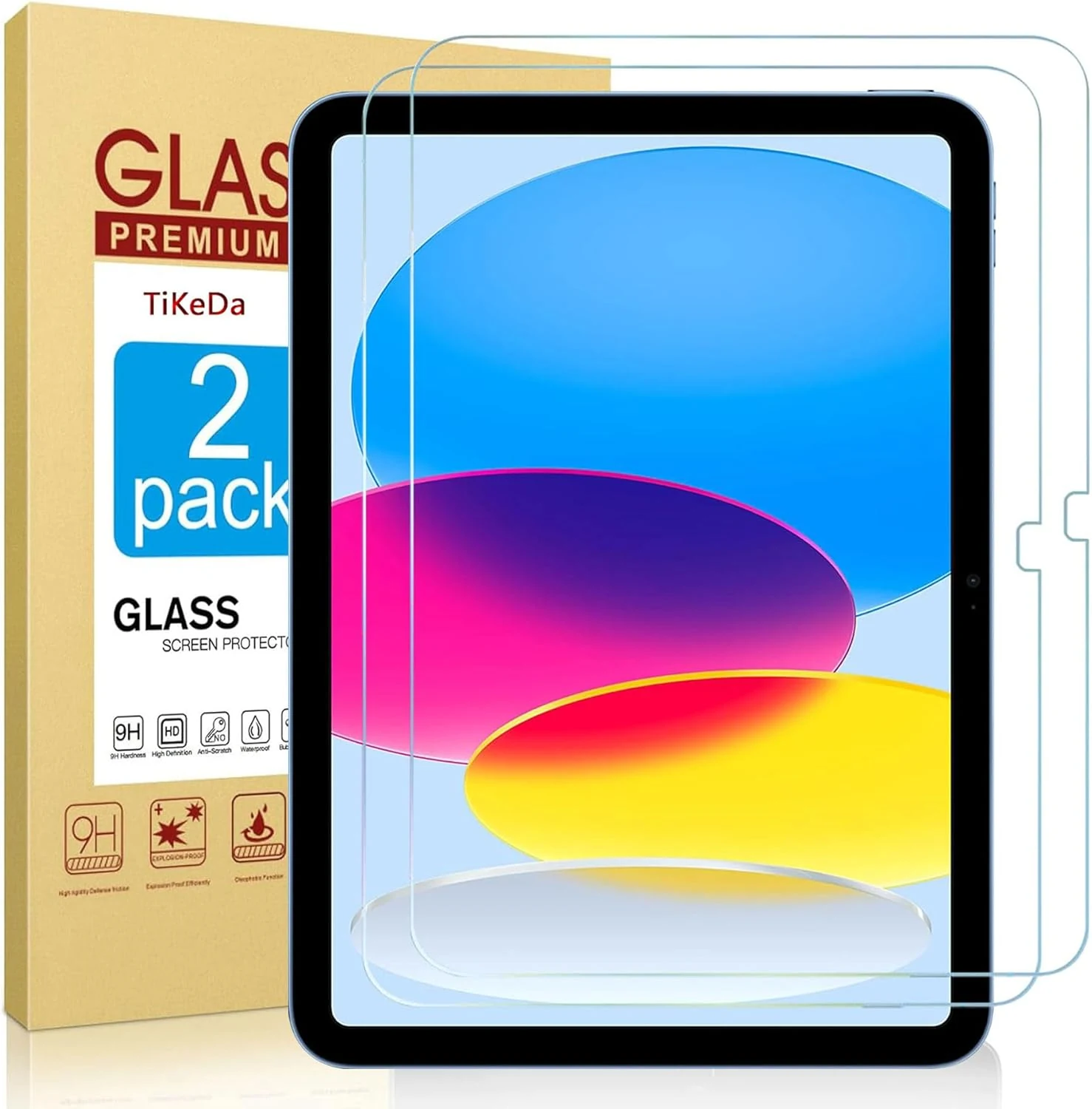 Screen Protector for iPad A16 2025 11th/10th Generation 2022 (11-inch/10.9)