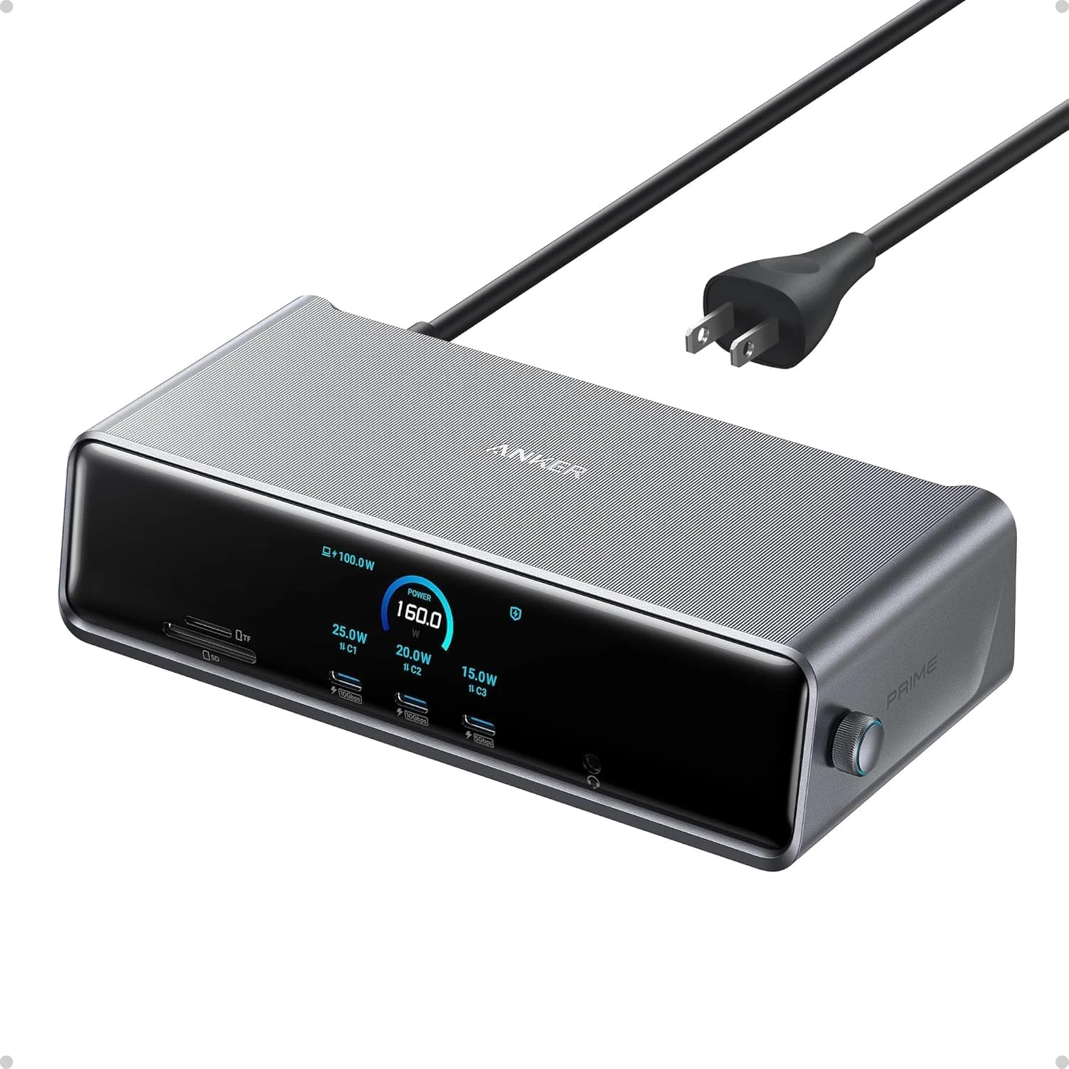 Anker Prime Docking Station (DL7400), 14-Port Triple Display with DisplayLink
