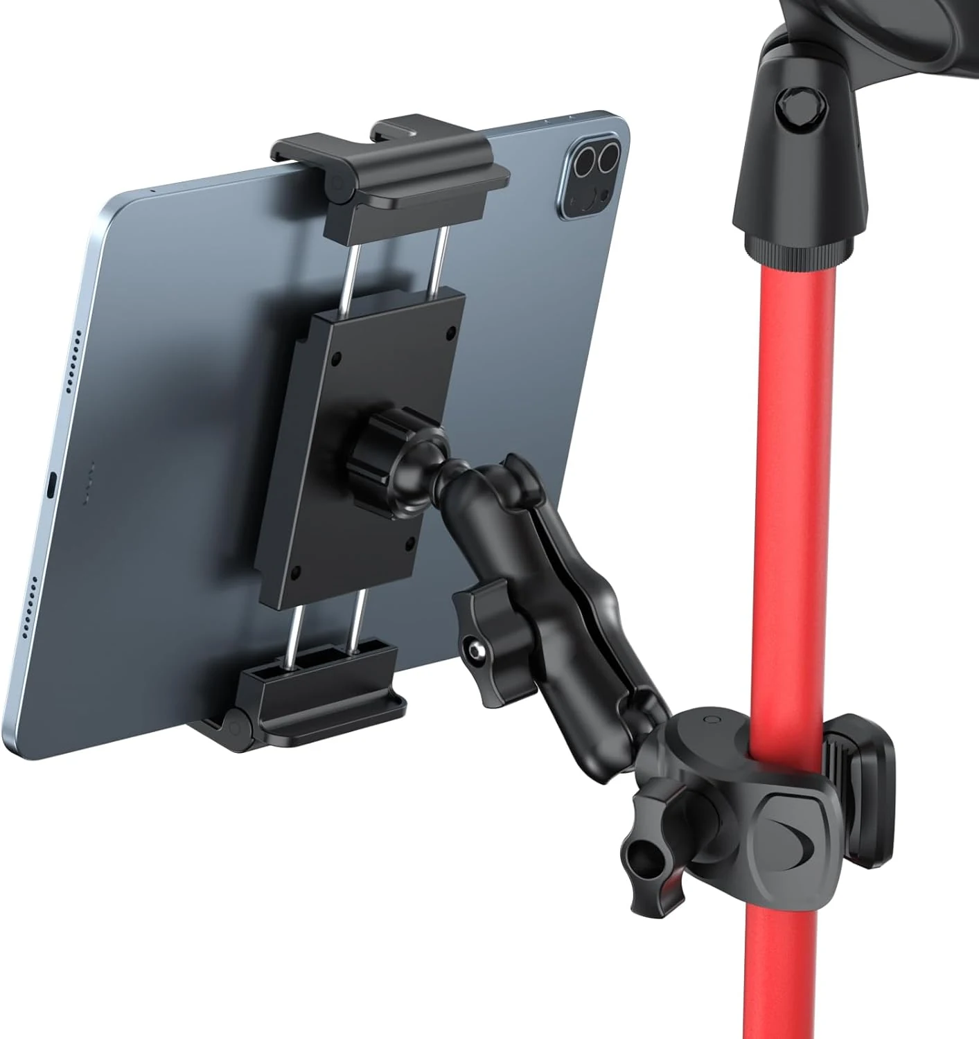 PLDHPRO Tablet Holder for Mic Stand 360° Swivel iPad Music review