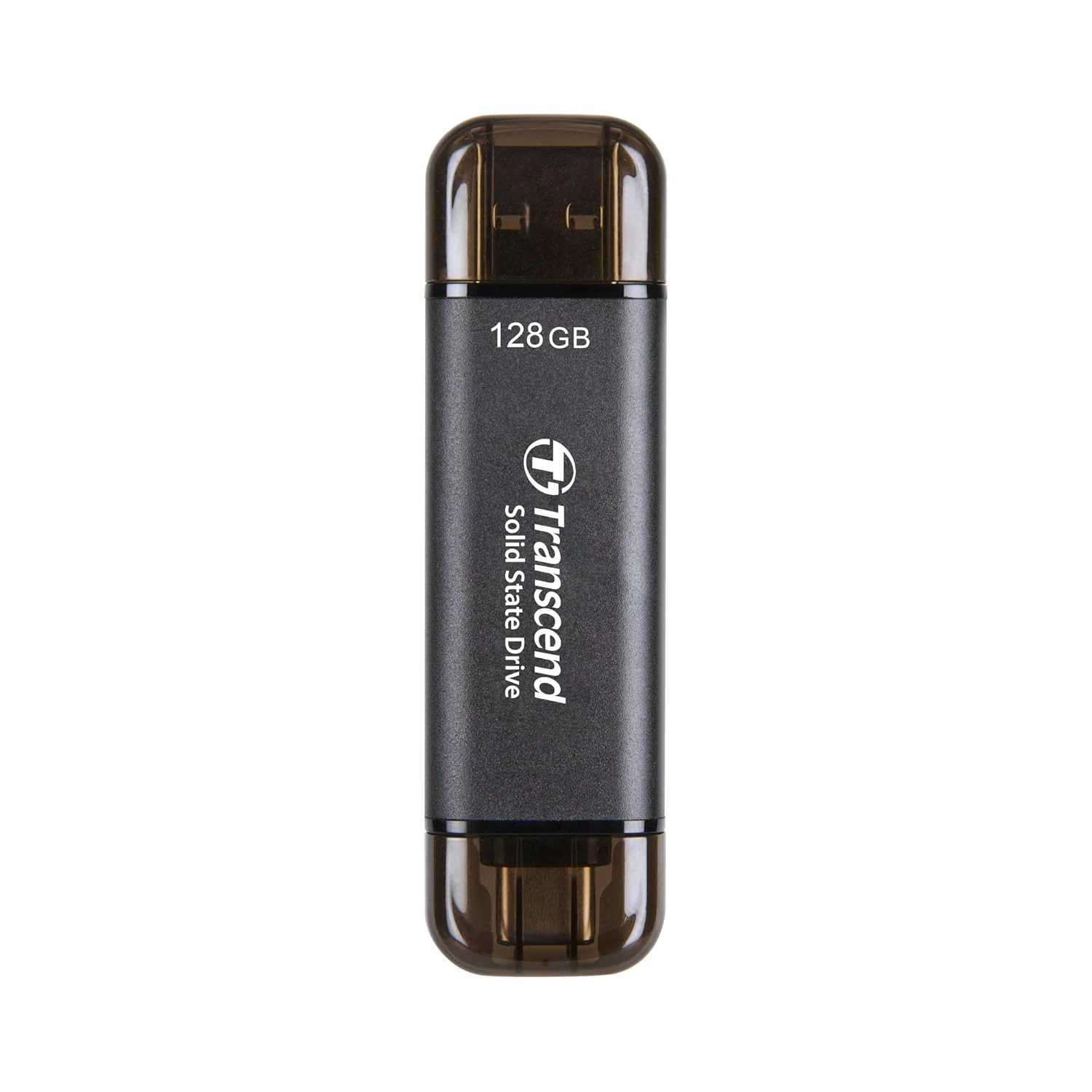 Transcend ESD310 128GB External SSD, Up to 1,050MB/s, Dual USB
