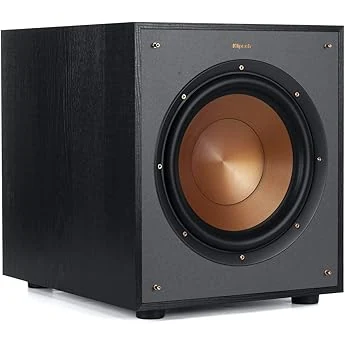Klipsch R-12SW Powerful Deep Bass Front Firing 12" Copper-Spun Driver 400W Digital Power Subwoofer