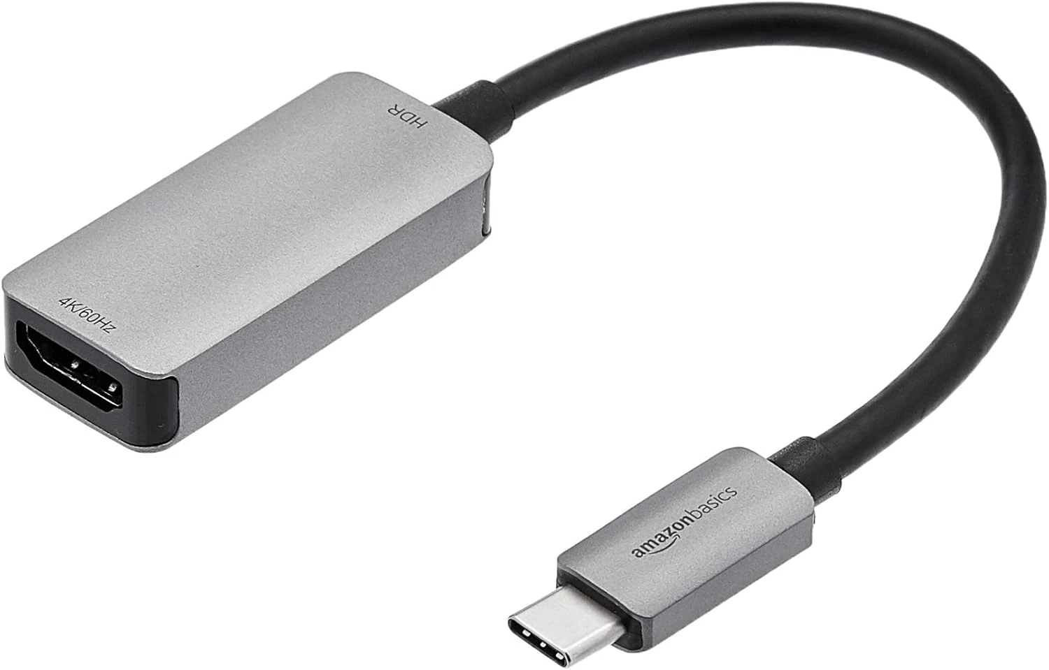 Amazon Basics USB-C 3.1 Male to HDMI Female Adapter (4K@60Hz)
