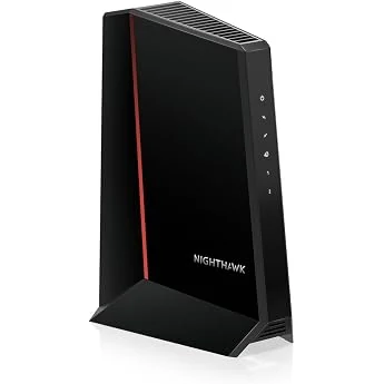 NETGEAR Nighthawk Modem Router Combo (CAX30) DOCSIS 3.1 Cable Modem and WiFi 6 Router (AX2700)