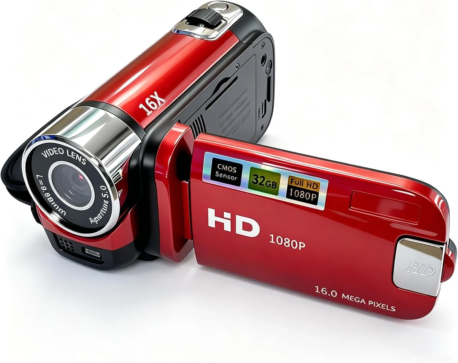 Andoer Portable 1080P High Definition Digital Video Camera DV Camcorder